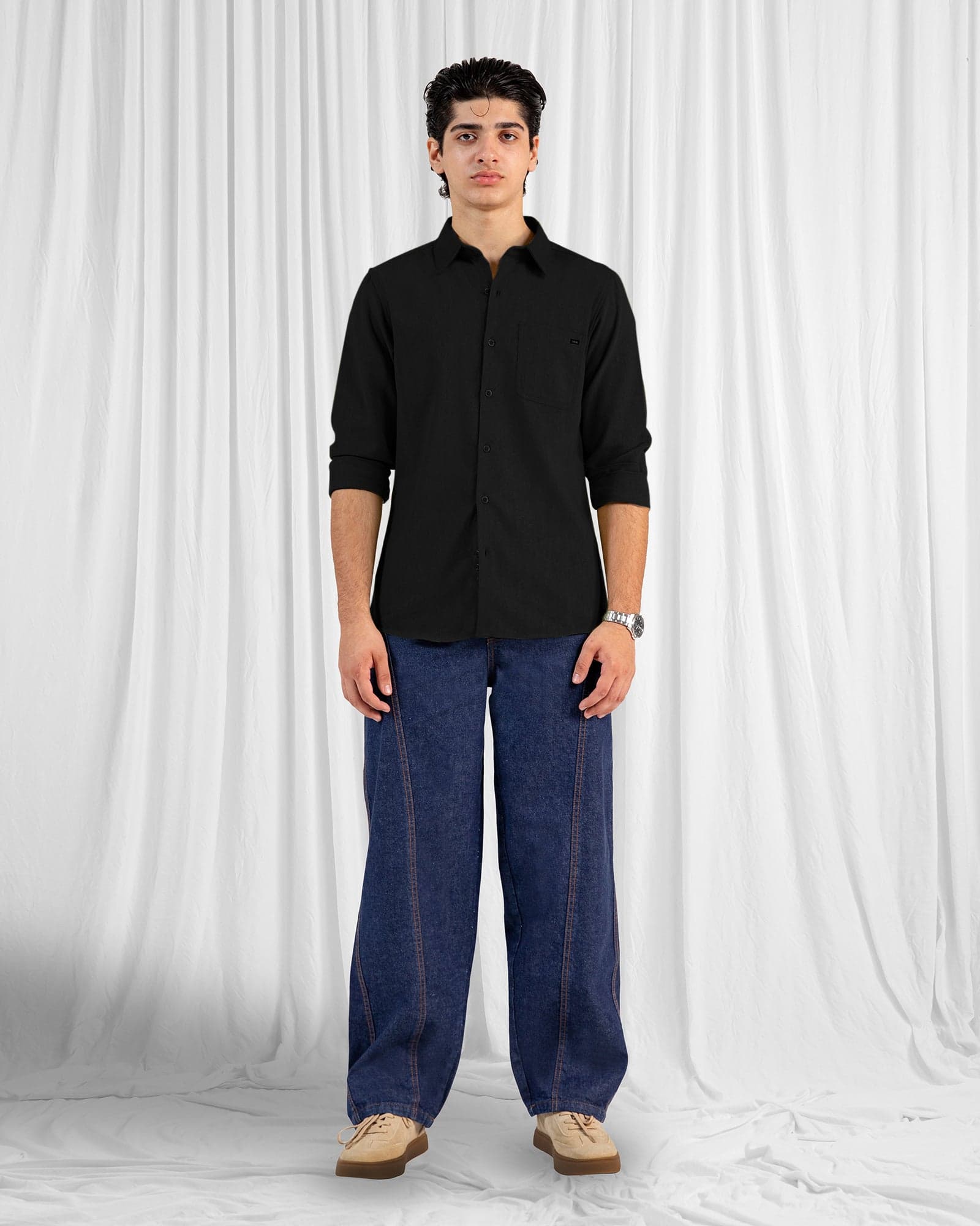 Men Regular Fit Casual Shirt