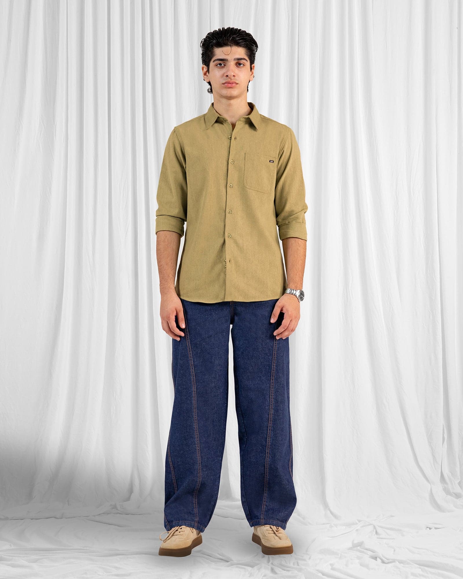 Men Regular Fit Casual Shirt