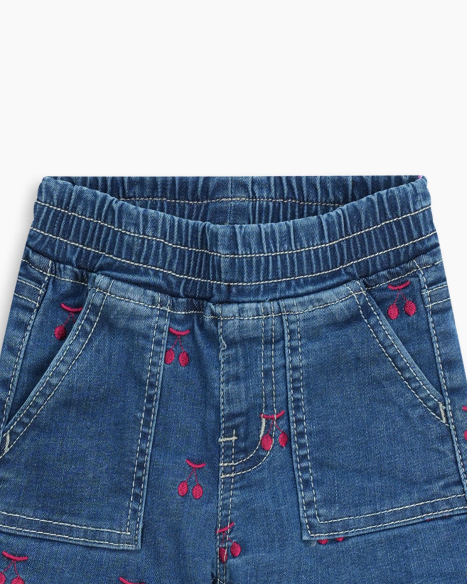 Girls Denim Shorts - Livour - Buy Now