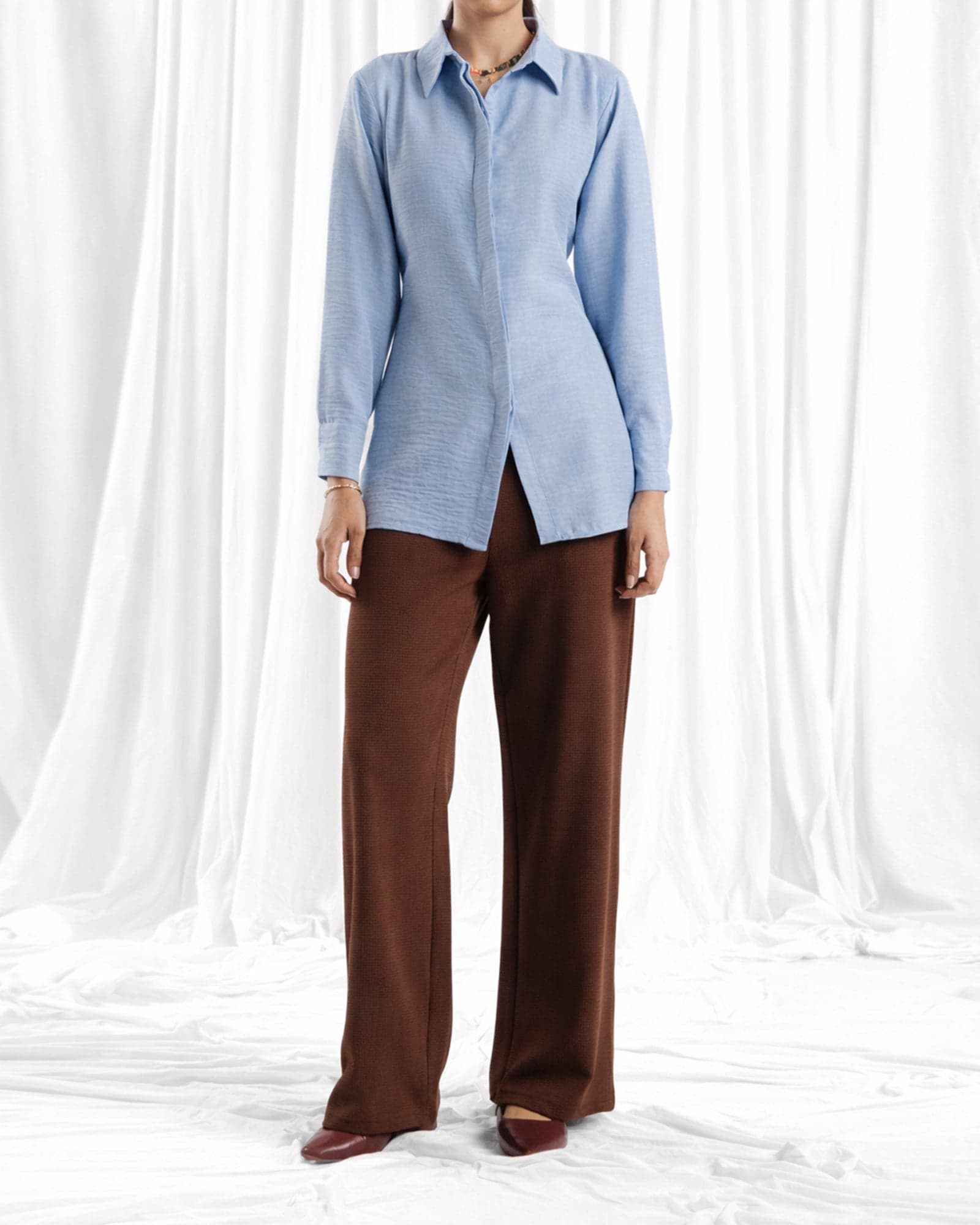 Women Button Down Top